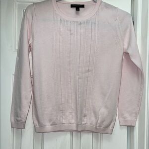 Banana Republic Light Pink Crew Neck Sweater